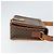 Céline Celine Vintage Macadam Canvas and Leather Marrone - vista 3