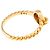 Anello con diamante Christian Dior in oro giallo 18K - vista 4