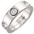 Anello Petite Bourg Empreinte in Oro Bianco 18K Louis Vuitton D'oro