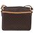 Céline Celine Vintage Macadam Canvas and Leather Braun - Ansicht 2