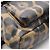 Zaino/borsa Palm Springs PM di Louis Vuitton Marrone Nero - vista 6