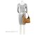 Chloé Marcie Piccola Hobo in Pelle Scamosciata Marrone Beige - vista 5
