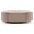 Stella Mc Cartney Stella McCartney Eco Alter Nappa Logo Perforato Piccolo Hobo Marrone Beige - vista 4