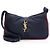 Borsa a Spalla in Nylon Le 5 A 7 di Saint Laurent Blu