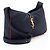 Borsa a Spalla in Nylon Le 5 A 7 di Saint Laurent Blu - vista 2