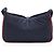 Borsa a Spalla in Nylon Le 5 A 7 di Saint Laurent Blu - vista 3