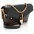 Lucchetto in Tela Monogram Louis Vuitton con Cinghia Nero - vista 2