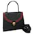 Sac 2way en cuir avec découpes Yves Saint Laurent Noir Rouge  - vue 1