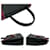 Sac 2way en cuir avec découpes Yves Saint Laurent Noir Rouge  - vue 6