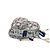 Timeless Mini zaino in pelle e cotone con logo Coco Mark di Chanel Rosa Bianco Blu - vista 7