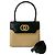 Céline Borsa a 2 modi in pelle di vitello CELINE Borsa a tracolla Nero Beige - vista 2