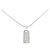 Autre Marque Collana di diamanti Pt900 750WG Argento