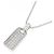 Autre Marque Collana di diamanti Pt900 750WG Argento - vista 3