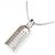 Autre Marque Collana di diamanti Pt900 750WG Argento - vista 4