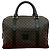 Céline Celine Macadam Triomphe Lederhandtasche Braun Schwarz