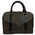 Céline Celine Macadam Triomphe Lederhandtasche Braun Schwarz - Ansicht 4