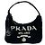 Mini borsa a mano Prada Terry Re-Edition Nero - vista 2