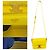 Céline Borsa a spalla in pelle di vitello Teen Triomphe di CELINE Giallo - vista 4