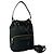 Borsa 2 in 1 in tela e pelle Prada Duet Nero