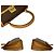 Céline Celine Macadam Triomphe leather PVC 2way bag Brown Beige - view 6
