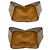 Céline Celine Macadam Triomphe leather PVC 2way bag Brown Beige - view 8