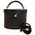Céline Borsa a tracolla 2way Celine Macadam Triomphe PVC Leather Marrone Nero