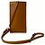 Borsa a tracolla in pelle Jil Sander Marrone - vista 4