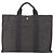 Hermès Fourre-tout Herline aus Canvas Braun