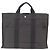 Bolso Fourre-tout Herline de lona Hermès Castaño - vista 2