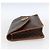 Céline Celine Circle Logo Macadam Canvas and Leather Marrone - vista 3