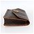 Céline Celine Circle Logo Macadam Canvas and Leather Marrone - vista 4