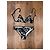 Louis Vuitton Monogram Bikini Schwarz - Ansicht 2