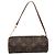 Pochette Papillon Monogram in Tela Mini Louis Vuitton Marrone - vista 2