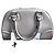 Borsa in pelle Louis Vuitton Montaigne PM Bowling Bianco