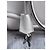 Borsa in pelle Louis Vuitton Montaigne PM Bowling Bianco - vista 4