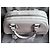 Borsa in pelle Louis Vuitton Montaigne PM Bowling Bianco - vista 5