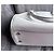 Borsa in pelle Louis Vuitton Montaigne PM Bowling Bianco - vista 9