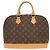 Borsa a mano Alma Monogram Louis Vuitton Marrone Monogramma - vista 2