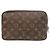 Pochette Monogram Louis Vuitton Marrone Monogramma - vista 2