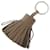 Hermès Agneau Milo Keyring in Etoupe Gray Taupe  - view 3