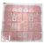 Lenço Hermès Carré 70 BOVCLERIE D'ATTELAGE Rosa Branco Amarelo
