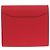 Hermès Constance Compact Epsom Leder Rot Bi-Fold Geldbörse - Ansicht 3