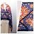 Sciarpa Pareo Muffler Grande Gloria Soli di Hermès Blu Multicolore Arancione - vista 3