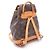 Zaino/borsa Mini Montsouris Louis Vuitton Marrone - vista 2