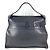 Borsa Etri Hermès in pelle nera Nero