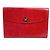 Hermès Hermes H Logo Vintage Pochette Rio Clutch Bag Red