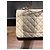 Chanel Classic Flap Tasche Mittel aus beigem Lammleder - Ansicht 10