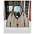 Borsa Gucci Jackie in tela monogram beige e pelle marrone - vista 2