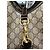 Borsa Gucci Jackie in tela monogram beige e pelle marrone - vista 4