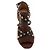 Valentino Garavani Rockstud 35,5 Marrone - vista 6